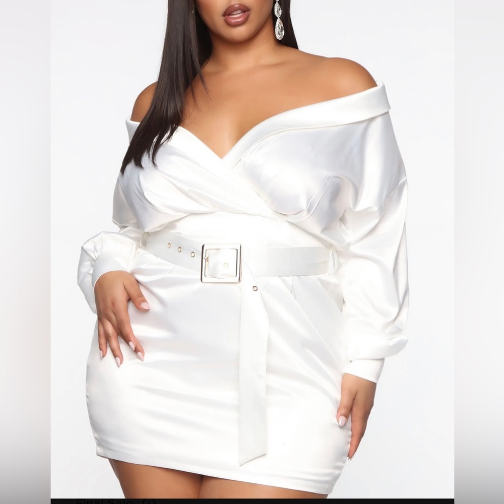 SOLD - Plus Size Mini Cocktail Dress